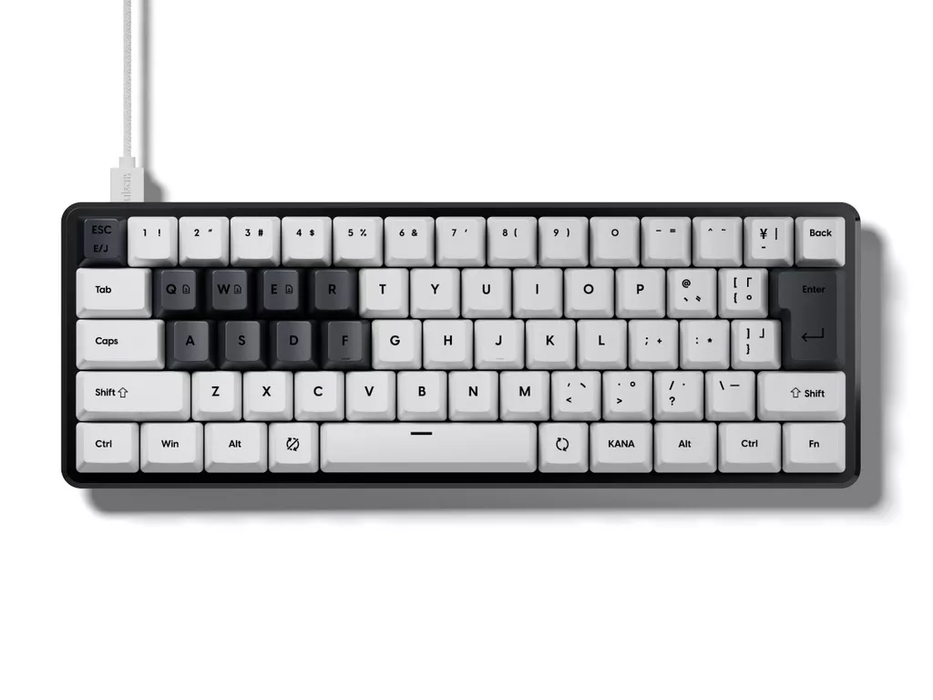 pulsar PCMK 3 HE 60 英語配列(ANSI) ANSI] PCMK 3 HE 60 Hall Effect Magnetic Gaming Keyboard