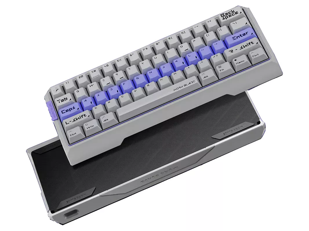 MorkBlade MorkBlade MK60 Silver ラピッドトリガーキーボード