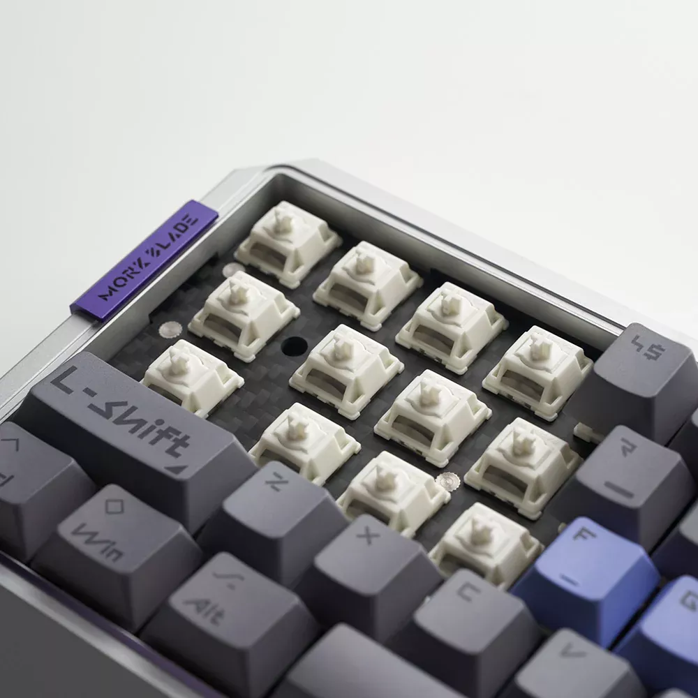 MorkBlade MK60 銀 ラピッドトリガー キーボード MorkBlade MorkBlade MK60 Silver ラピッドトリガーキーボード