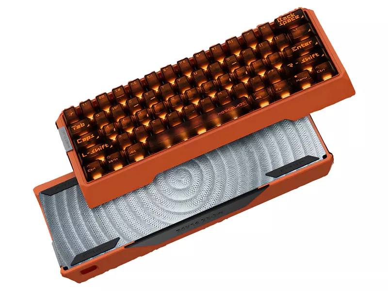 MorkBlade MorkBlade MK60 Orange ラピッドトリガーキーボード MK60