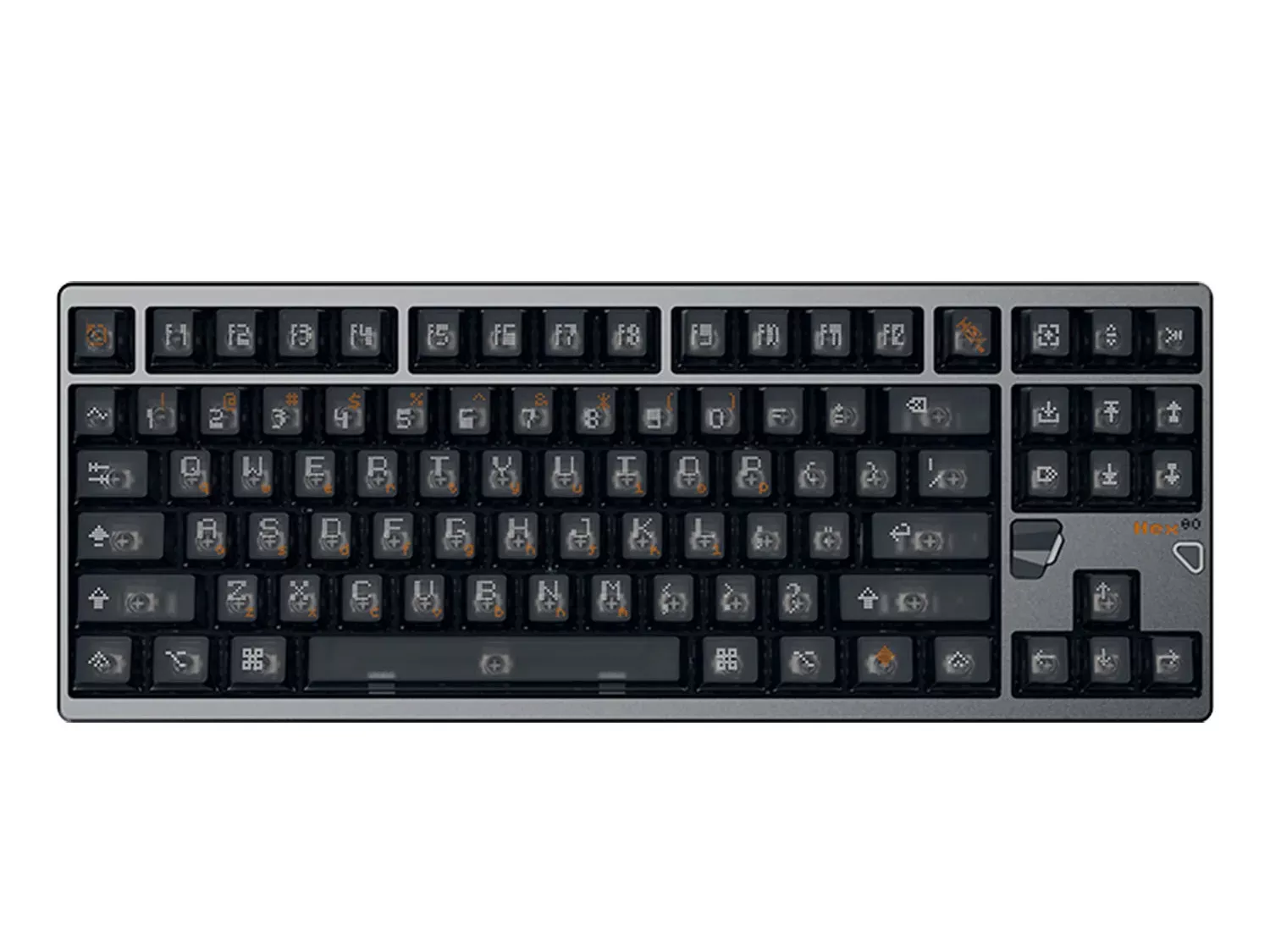 ATKxQK ATK x QK Hex80 TKL Magnetic Switch Keyboard GREY - 製品詳細