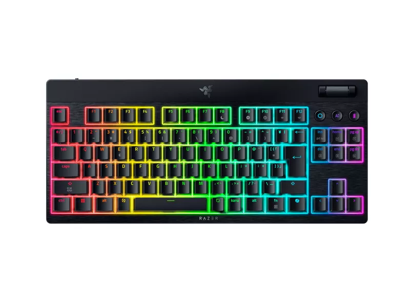 ロープロファイルスイッチを搭載したワイヤレスメカニカルキーボード