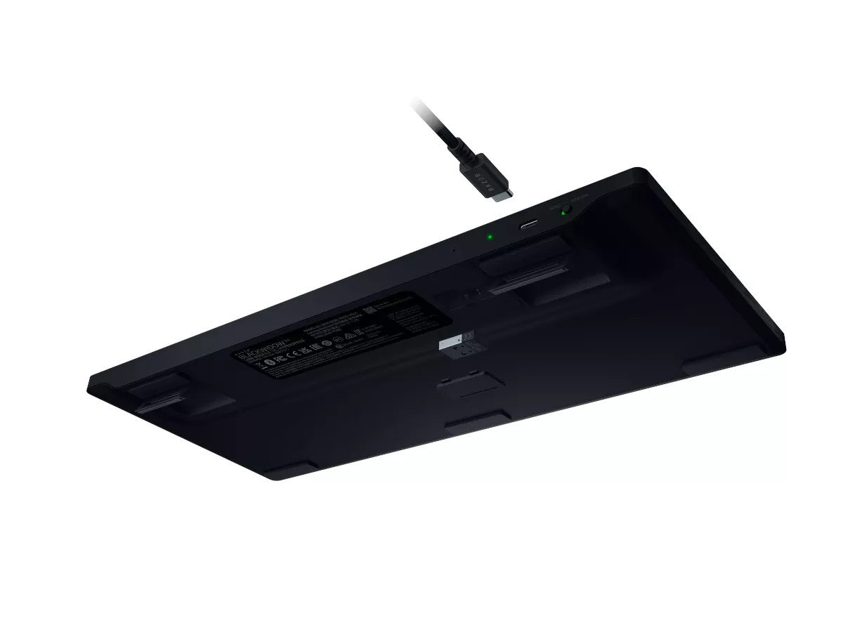 Razer BlackWidow V4 Low-profile Tenkeyless HyperSpeed JP (Yellow