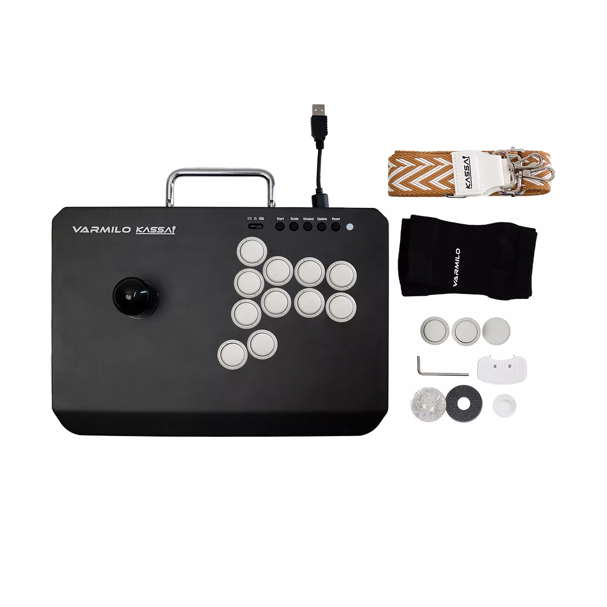 Varmilo VARMILO KASSAI Obsidian Black Arcade Joystick Controller