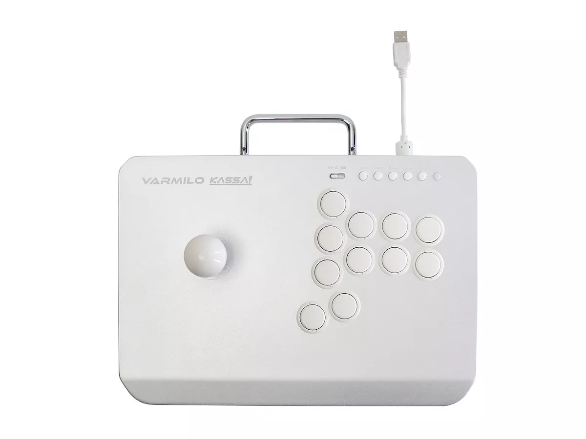 Varmilo VARMILO KASSAI Lunar Silver Arcade Joystick Controller for