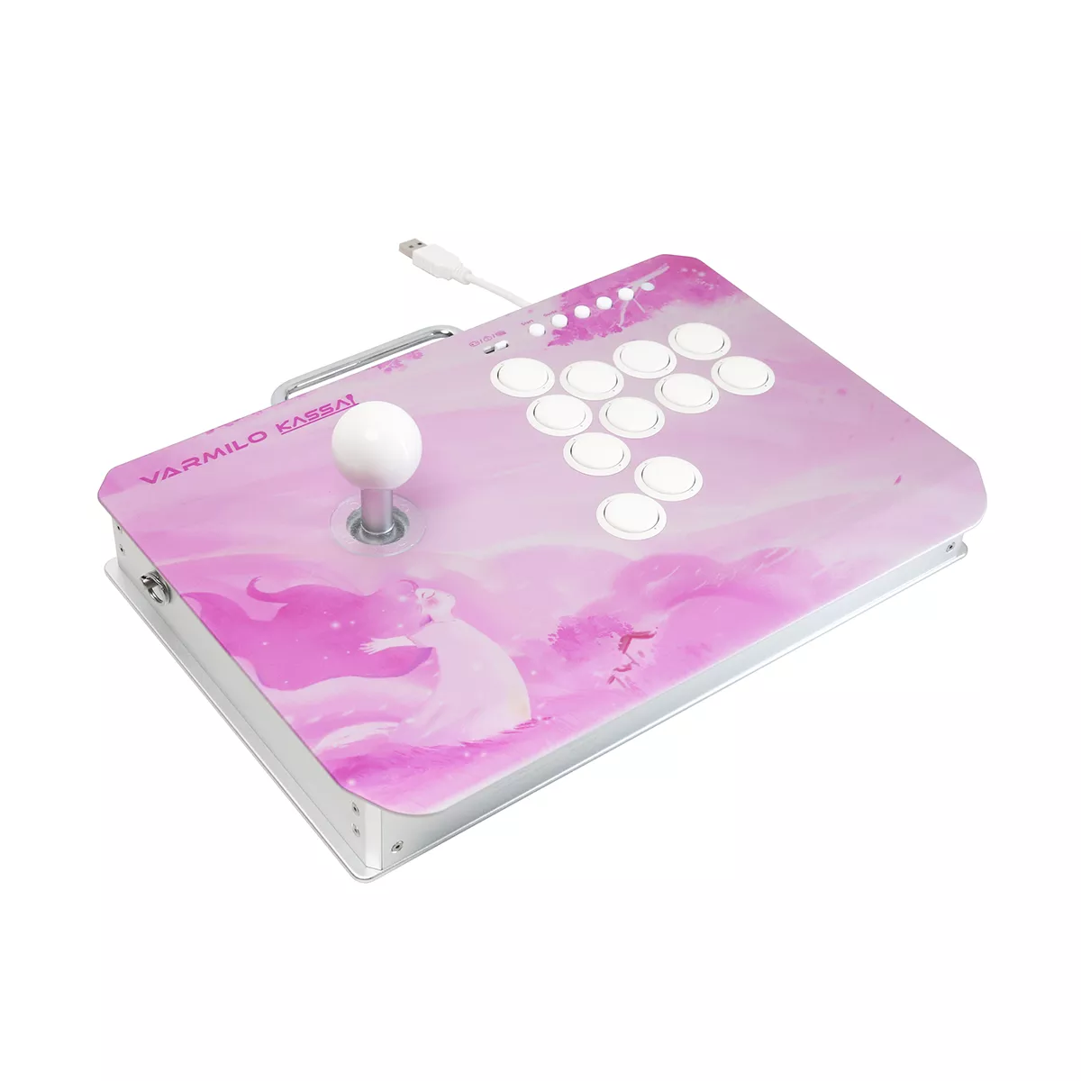 VARMILO FK2 Sakura アーケードコントローラー VARMILO FK2(不屈) 桜 ラピッドトリガー搭載レバーレスアケコン