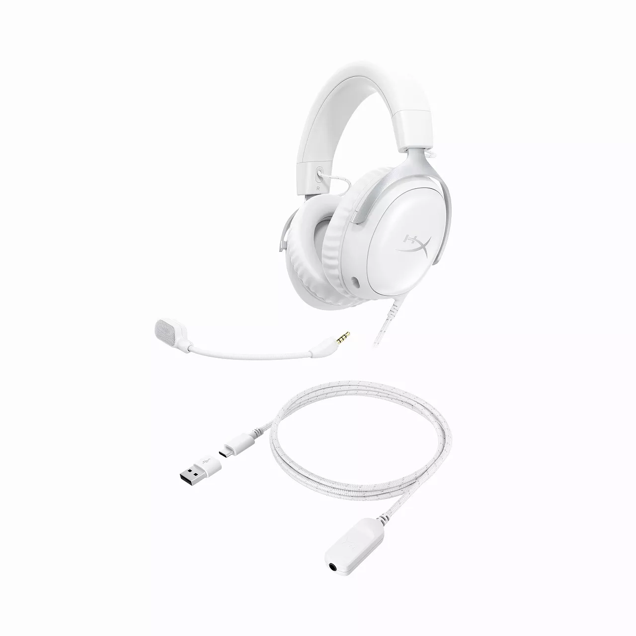 HyperX HyperX Cloud III Gaming Headset - White Cloud 3 - 製品詳細