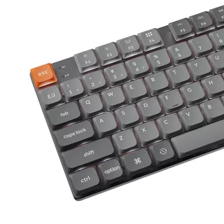 Keychron K1 max 日本語配列 かななし 茶軸 Keychron K1 Max QMK/VIA ワイヤレス カスタム・メカニカルキーボード