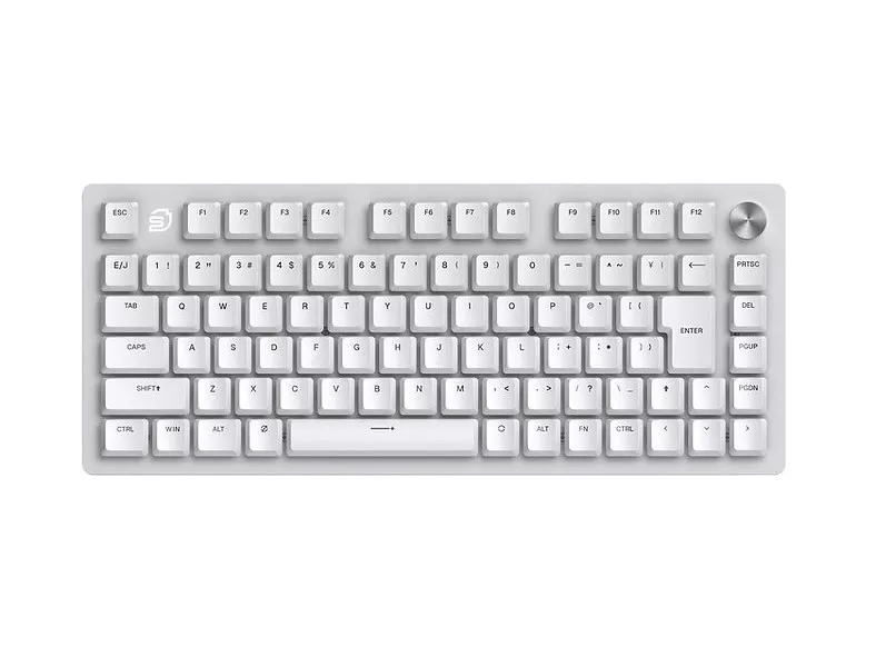 I-CHAIN JAPAN STORIA Gaming Low-Profile Keyboard Comet 75 White