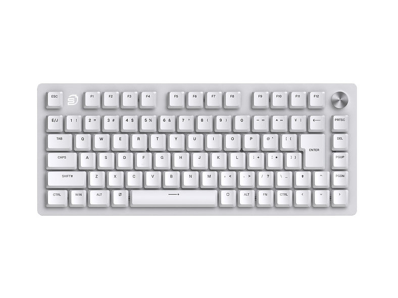 I-CHAIN JAPAN STORIA Gaming Low-Profile Keyboard Comet 75 White