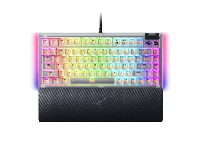 Razer BlackWidow V4 75% Phantom White Edition Phantom White