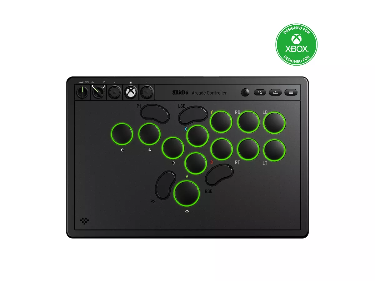 8BitDo 8BitDo Arcade Controller for Xbox Black - 製品詳細
