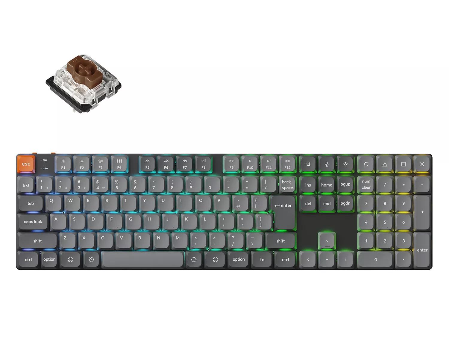 Keychron K5 Max QMK/VIA ワイヤレス カスタム・メカニカルキーボード