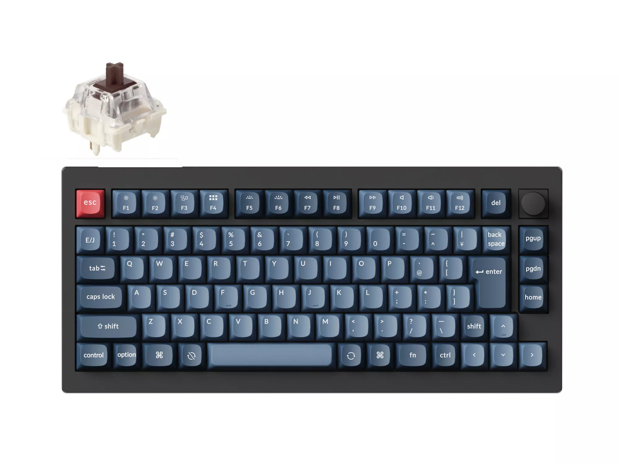Keychron V1 Max QMK/VIA ワイヤレス カスタム・メカニカルKB - RGB