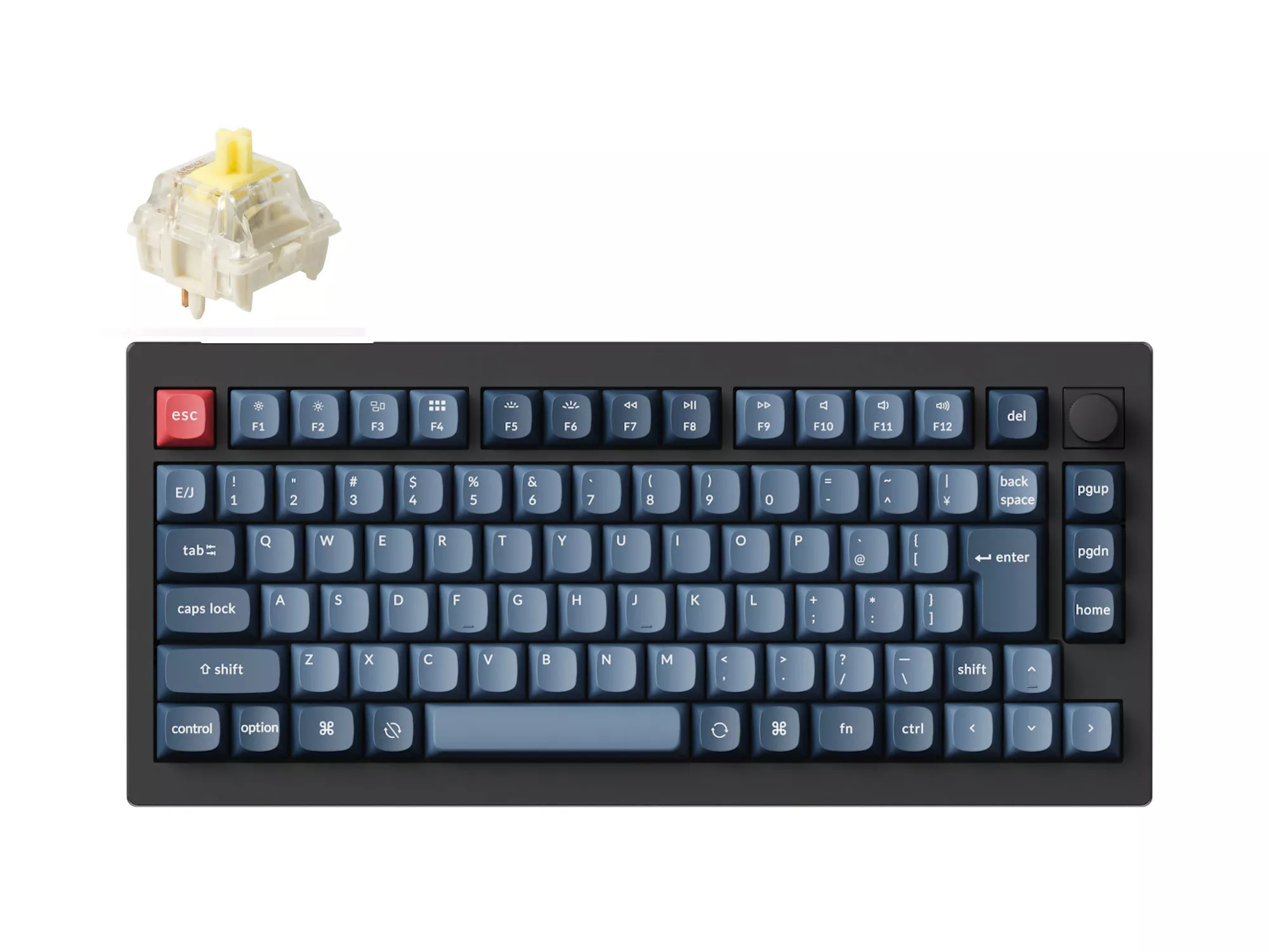 Keychron V1 Max QMK/VIA ワイヤレス カスタム・メカニカルKB - RGB