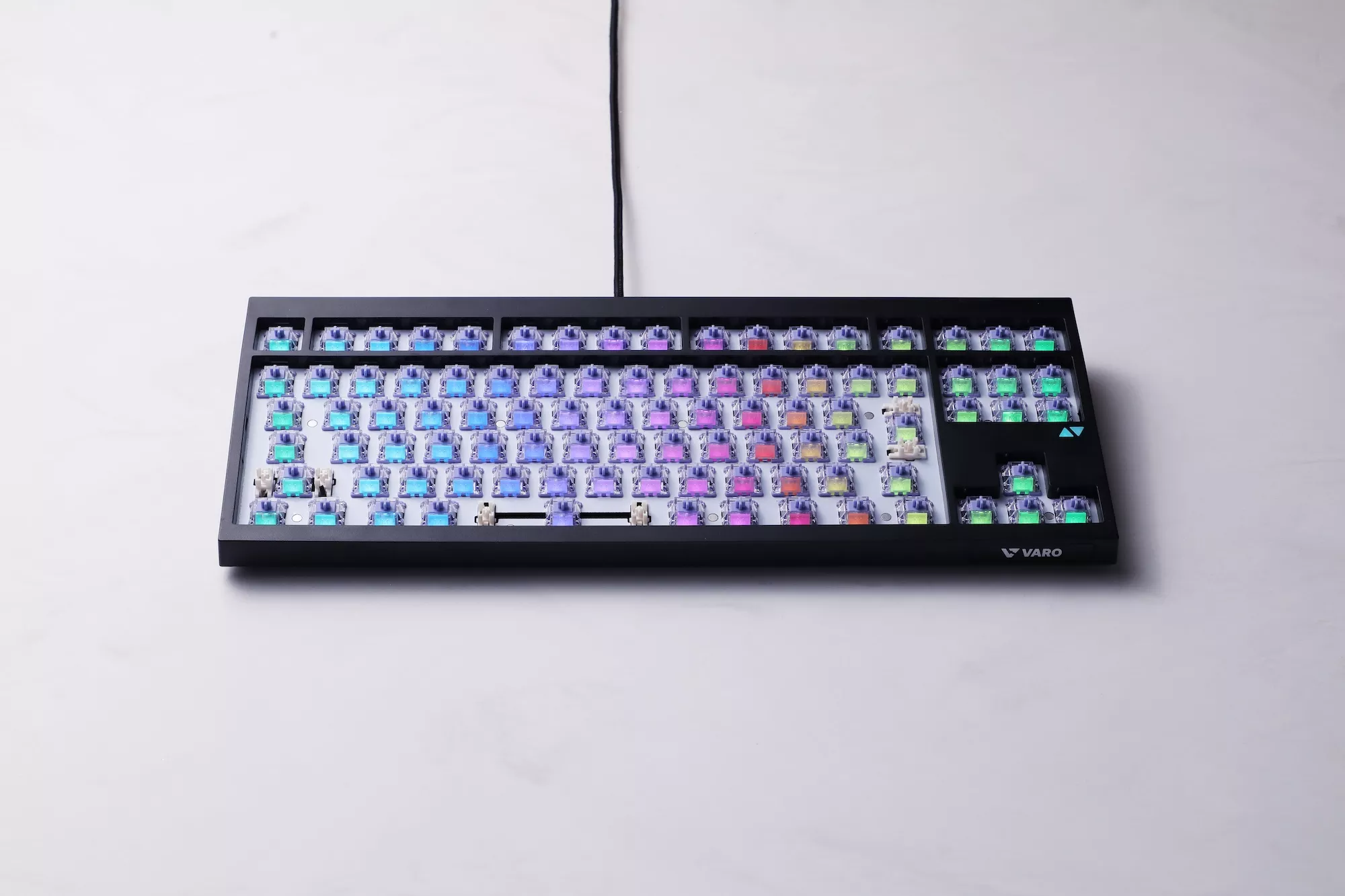 VARO VM87HE-J VERY PERIスイッチ JIS ラピトリ VARO ゲーミングキーボード VERY PERI 磁気スイッチ ラピッドトリガー