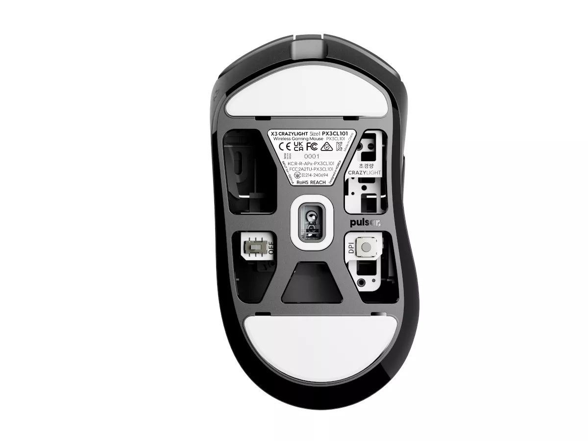 Pulsar Pulsar X3 CrazyLight Mini Jet Black X3 CrazyLight - 製品