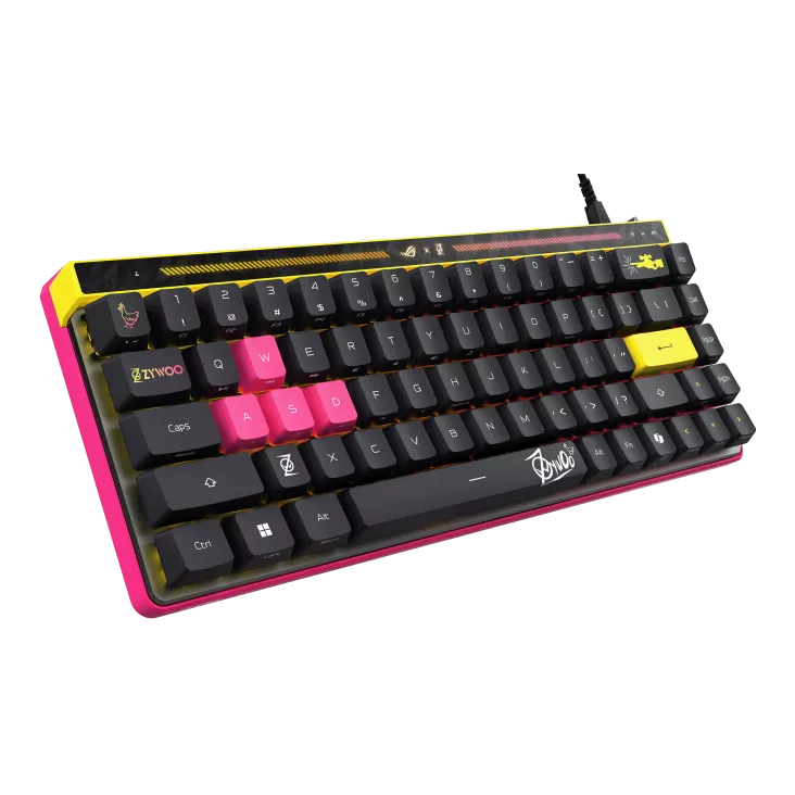 ASUS ROG Falchion Ace HFX ZywOo Edition Gaming Keyboard - 製品詳細