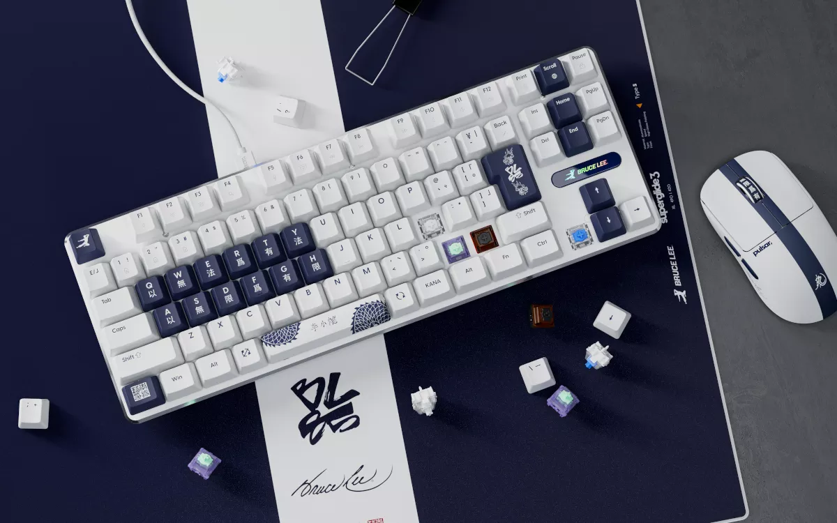 Pulsar [Bruce Lee 85th Edition] PCMK 3 HE Gaming Keyboard - JIS