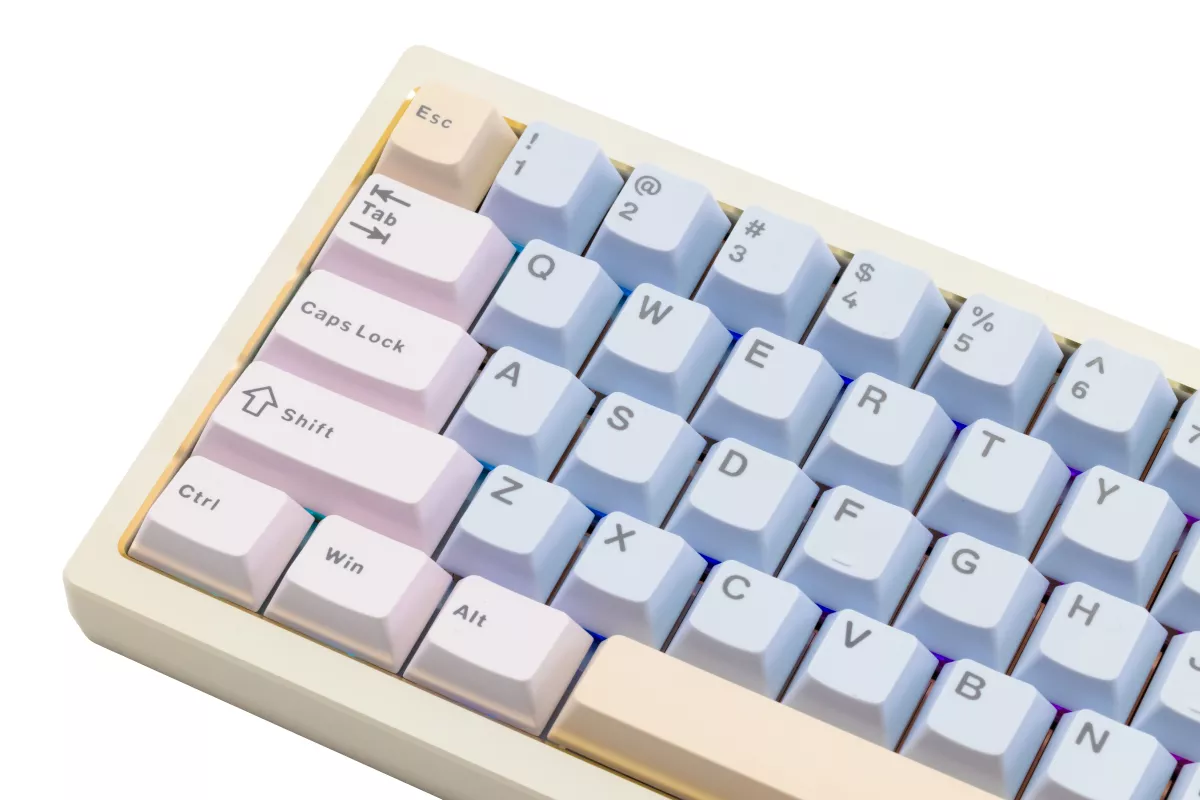 キーボード WOBKEY ZEN 65 Ultra White-Gold WOBKEY ZEN 65 Ultra White Gold ZEN 65 - 製品詳細 | パソコンSHOP