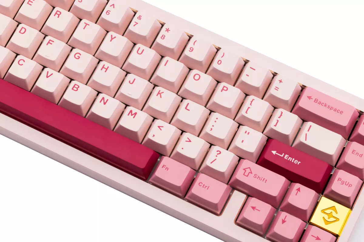 キーボード WOBKEY Zen65 Ultra Pink Gold WOBKEY ZEN 65 Ultra Pink Gold ZEN 65 - 製品詳細 | パソコンSHOP