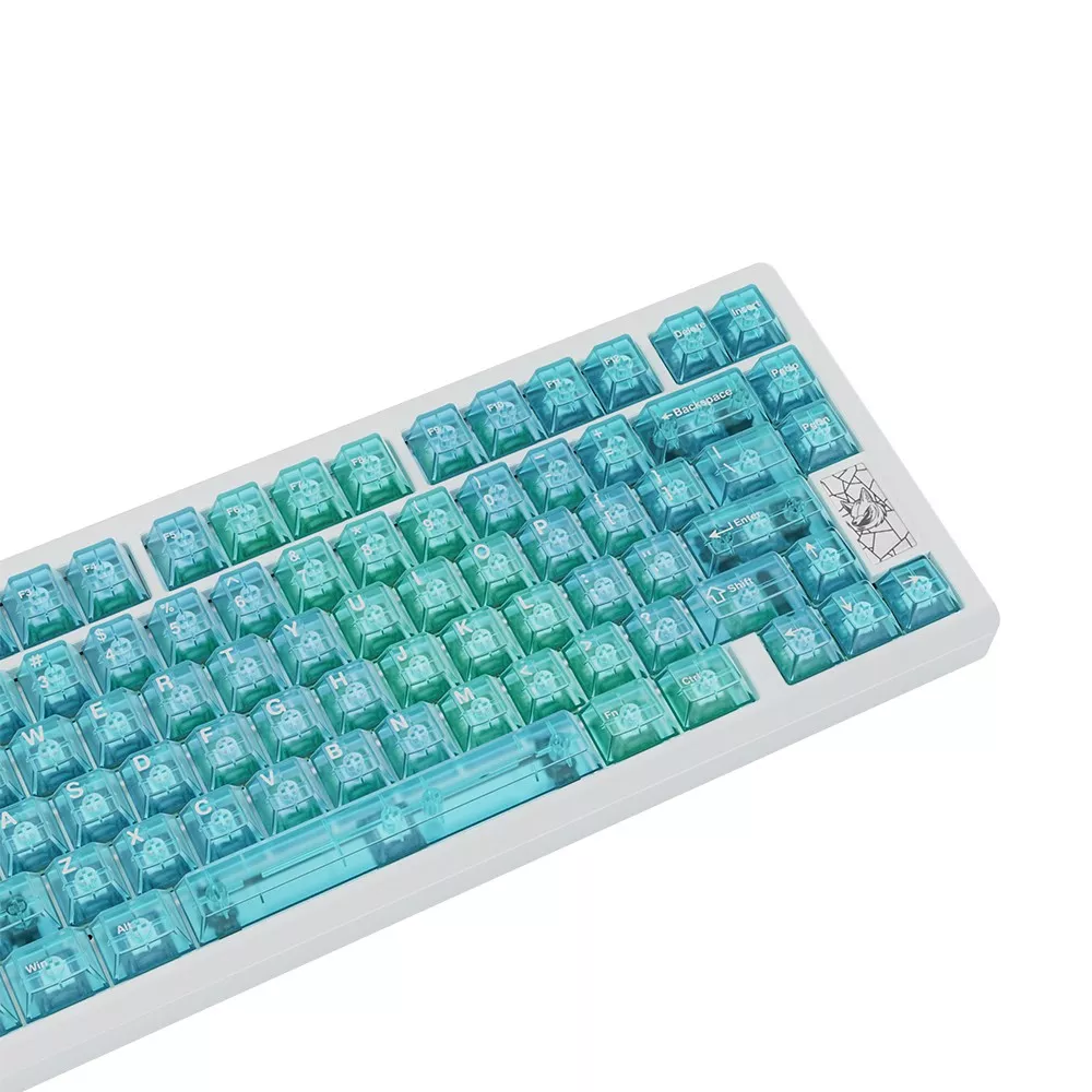 Chilkey Chilkey Slice75 HE Keyboard White WS Flux Switch Slice75 