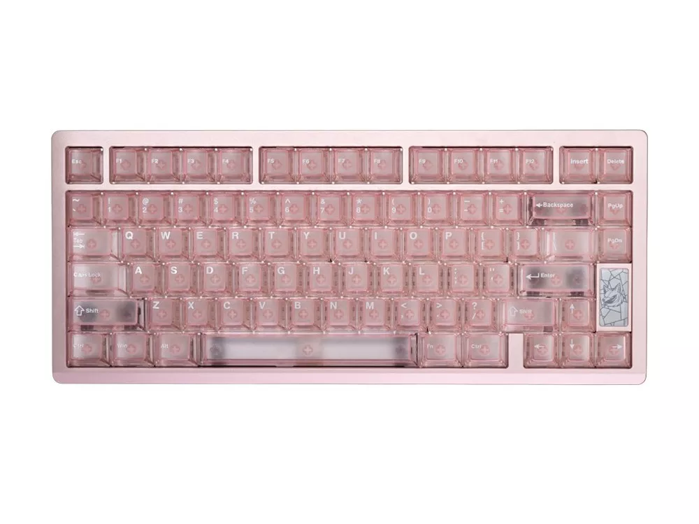 Chilkey Slice75 HE（WS Flux ver. Chilkey Chilkey Slice75 HE Keyboard Pink WS Flux Switch Slice75