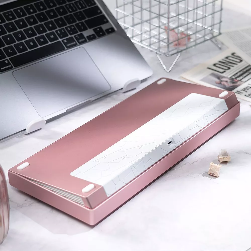 Chilkey Chilkey Slice75 HE Keyboard Pink WS Flux Switch Slice75