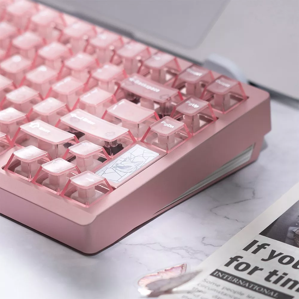 Chilkey Chilkey Slice75 HE Keyboard Pink WS Flux Switch Slice75