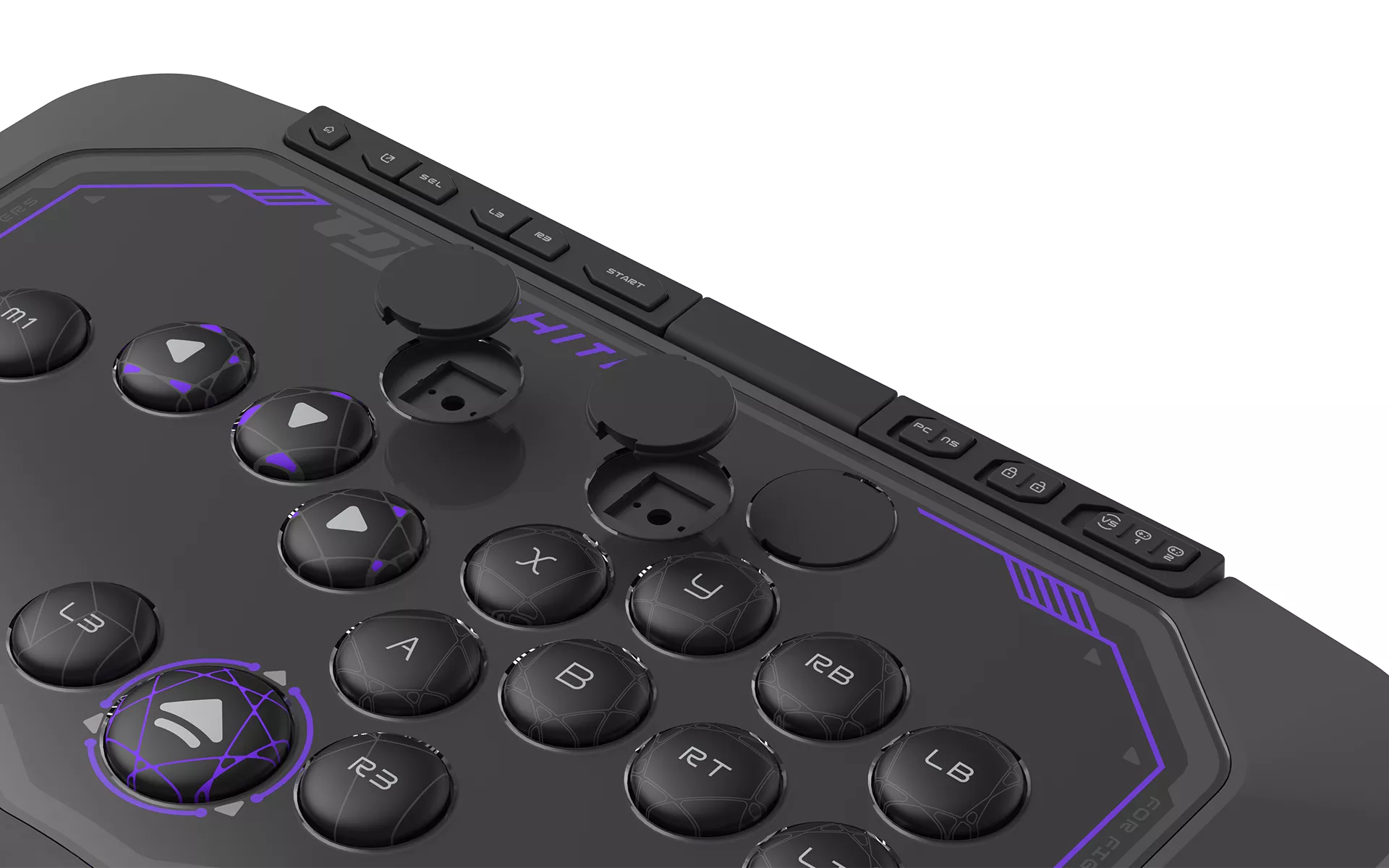 HJK HITPADレバーレスコントローラ 18ボタンレイアウトのレバーレスアケコン「HJK HITPAD」 - AKIBA PC