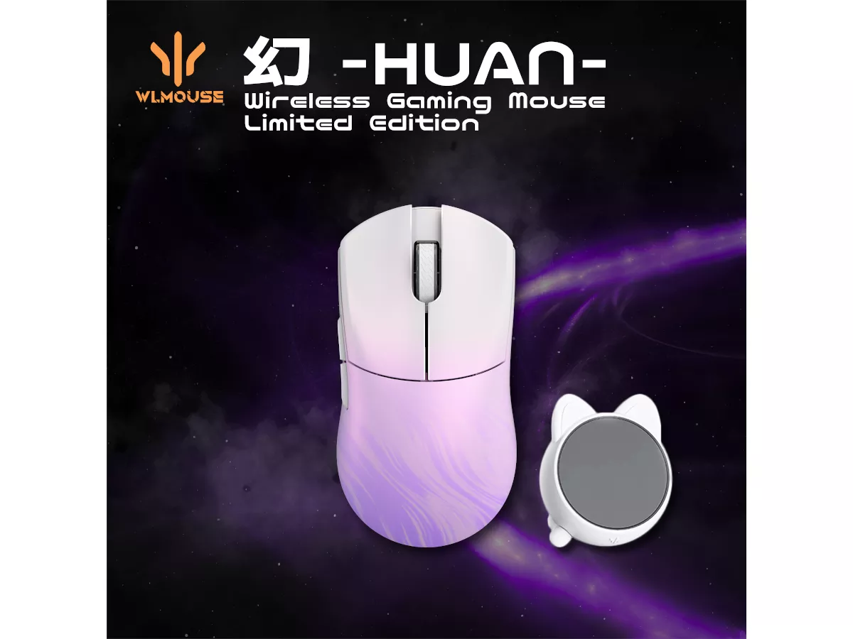 マウス・トラックボール wlmouse huan black and gold WLMOUSE HUAN