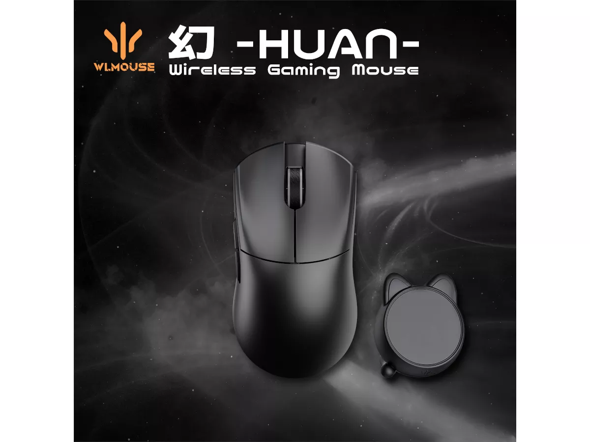 マウス・トラックボール wlmouse huan black and gold wlmouse huan