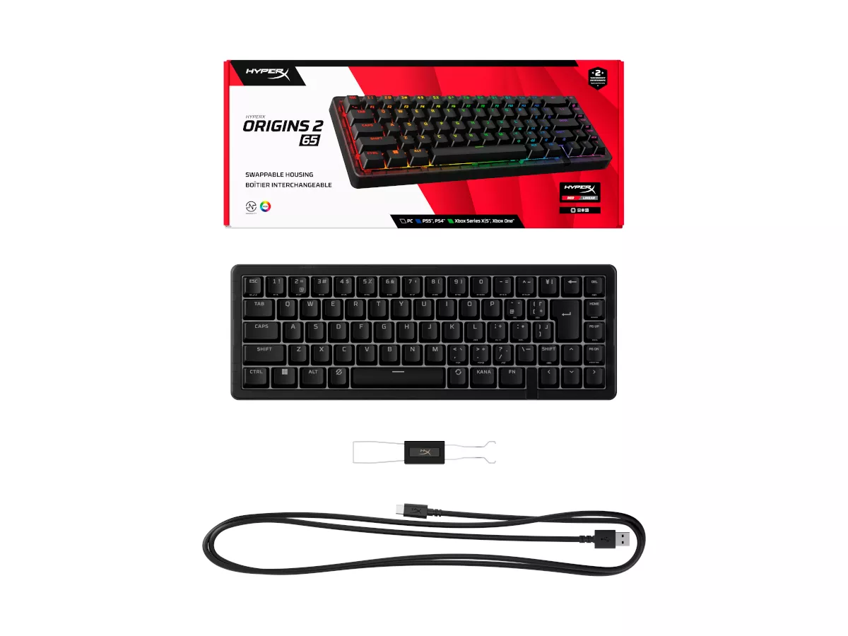 HyperX HyperX Origins 2 65 ゲーミングキーボード - 製品詳細