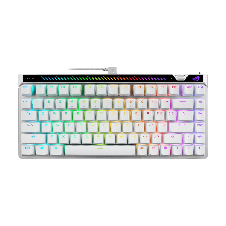 ASUS ROG Falchion Ace 75 HE Gaming Keyboard White /HFX V2磁気