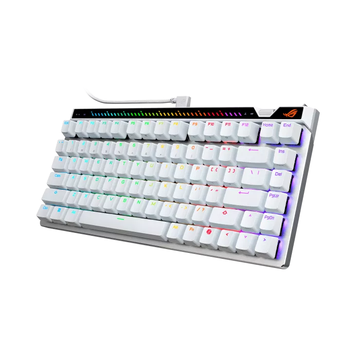 ASUS ROG Falchion Ace 75 HE Gaming Keyboard White /HFX V2磁気