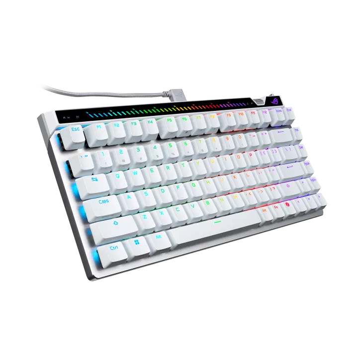 ASUS ROG Falchion Ace 75 HE Gaming Keyboard White /HFX V2磁気