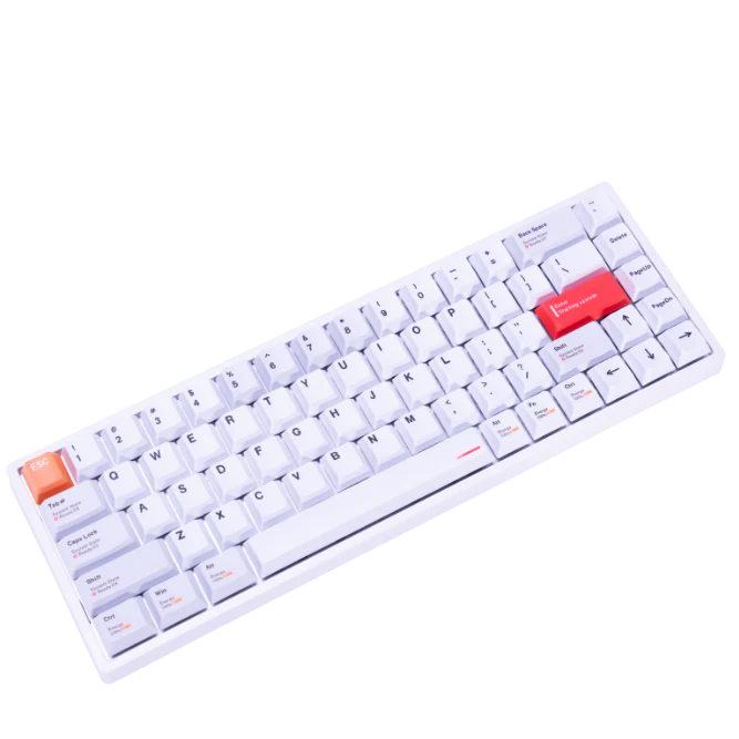 Everglide AE68 Pro White ラピッドトリガーキーボード AE68 Pro