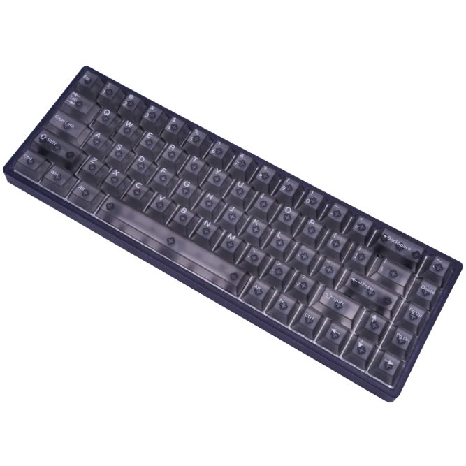 Everglide AE68 Pro Black Translucent ラピッドトリガーキーボード