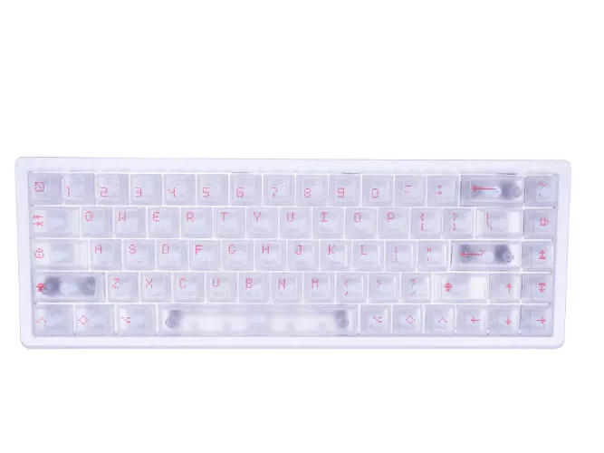 Everglide AE68 Pro White アルミケース ラピッドトリガーキーボード