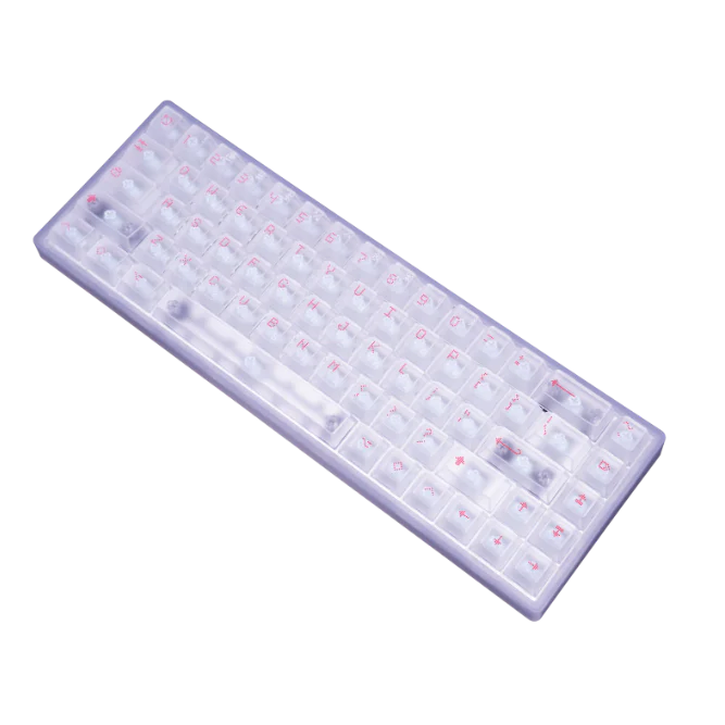 Everglide AE68 Pro White アルミケース ラピッドトリガーキーボード