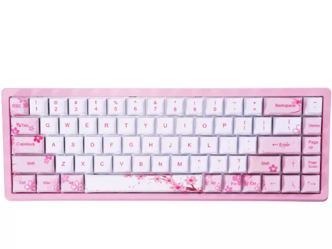AE68pro アルミケース Everglide AE68 Pro Sakura アルミケース ラピッドトリガーキーボード