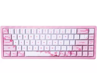 Everglide AE68 Pro White Transparent ラピッドトリガーキーボード