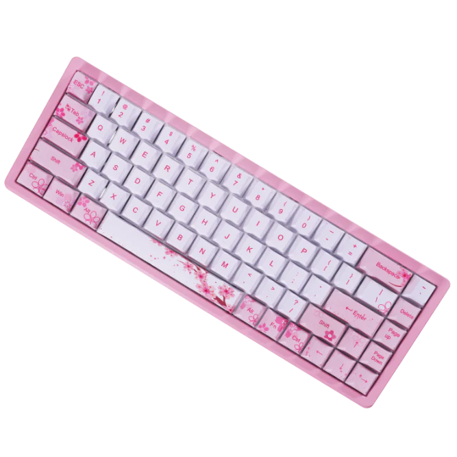 AE68pro アルミケース Everglide AE68 Pro Sakura アルミケース ラピッドトリガーキーボード
