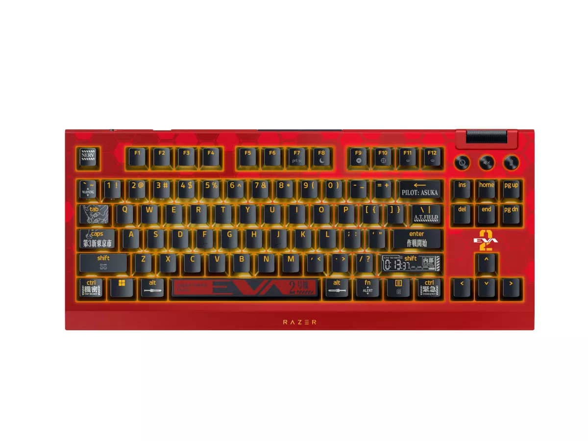 Razer BlackWidow V4 TKL HyperSpeed EVANGELION (EVA-02) Edition