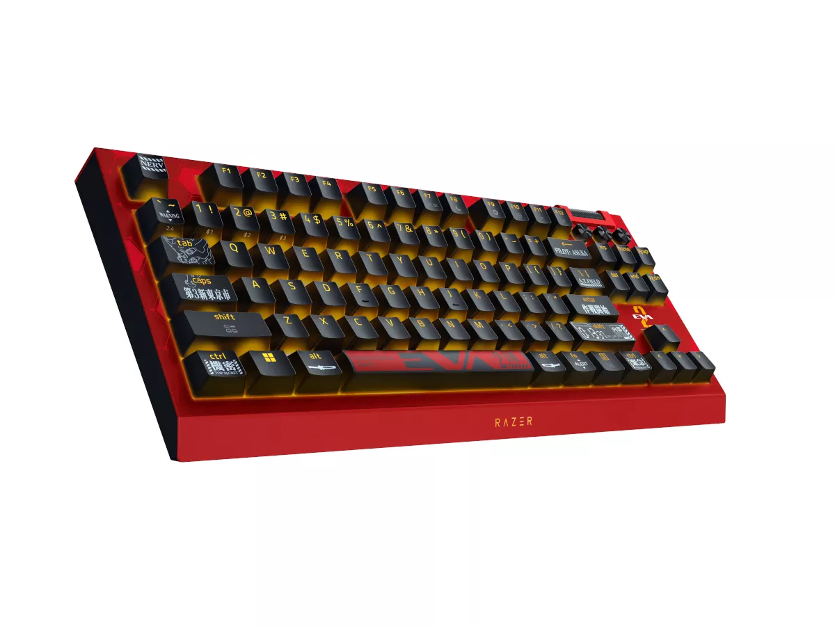 Razer BlackWidow V4 TKL HyperSpeed EVANGELION (EVA-02) Edition