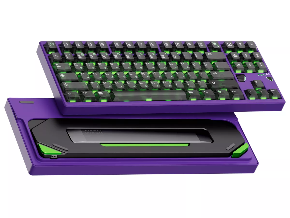 ATK(VXE) Hex80 Wired Magnetic HE keyboard Purple Hex80 - 製品詳細