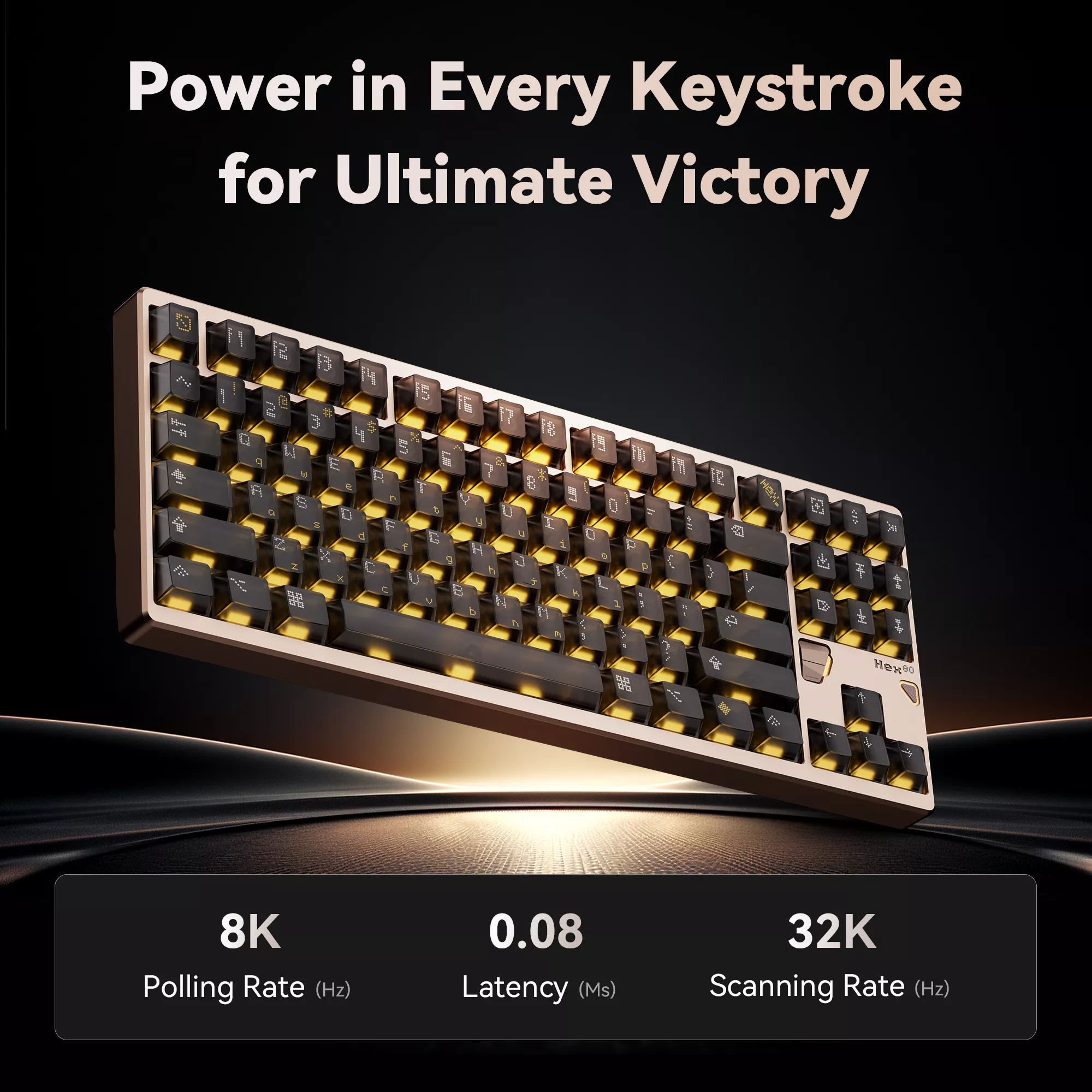 ATK(VXE) Hex80 Wired Magnetic HE keyboard Purple Hex80 - 製品詳細