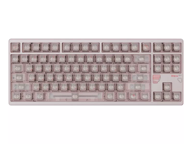ATK(VXE) Hex80 Wired Magnetic HE keyboard Babypink Hex80 - 製品
