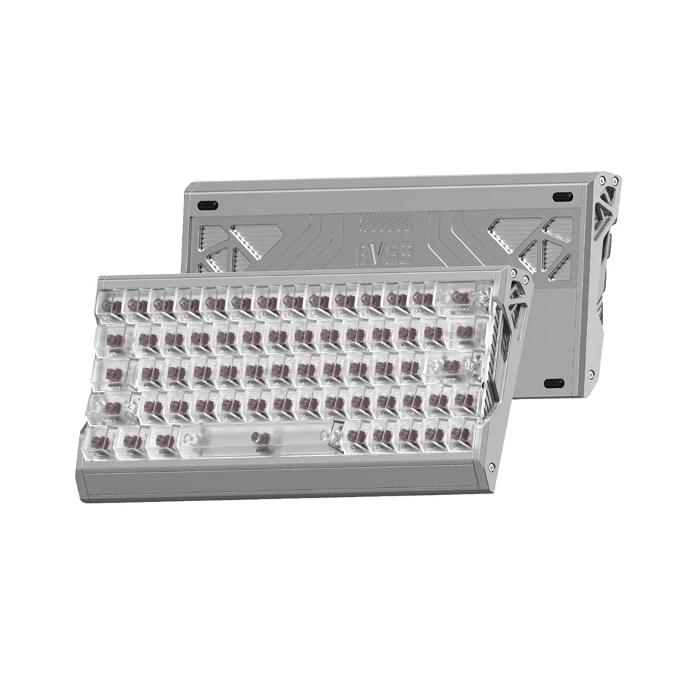 iQunix iQunix EV63 Magnetic Switch Gaming HE Keyboard Silver Blade