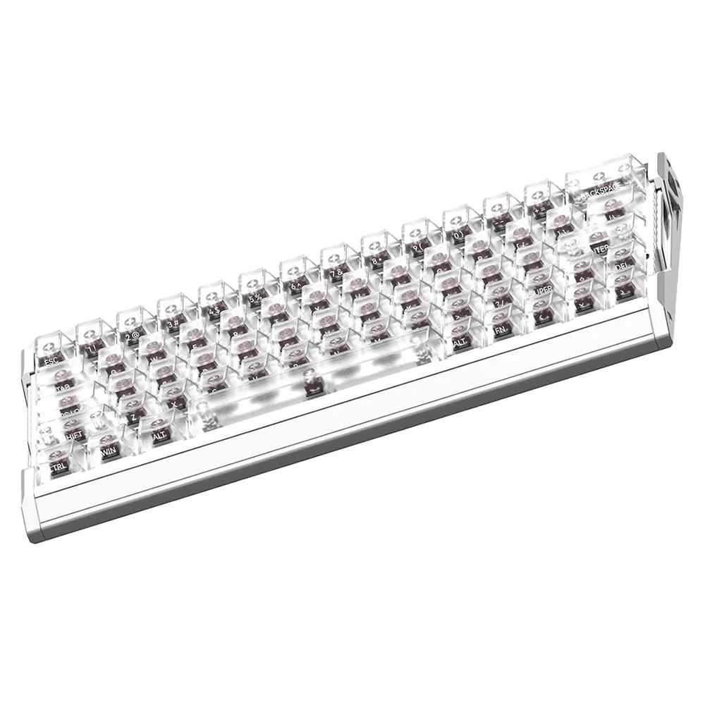 iQunix iQunix EV63 Magnetic Switch Gaming HE Keyboard Silver Blade